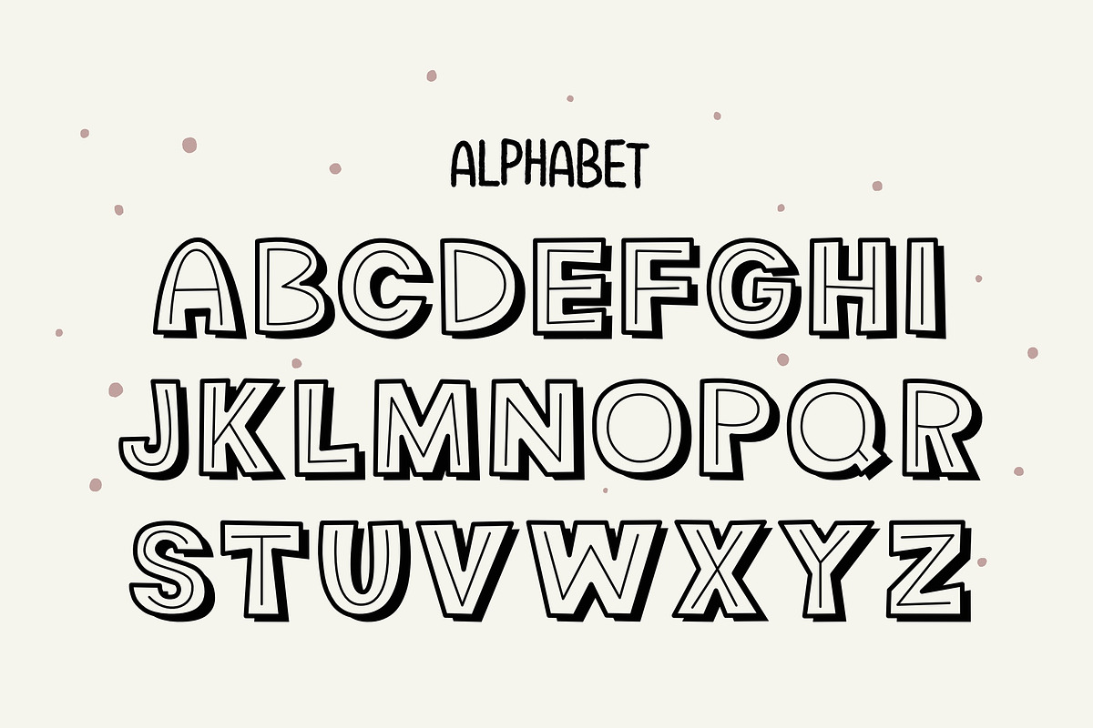 The Way OTF, a Symbol Font by DREAMs Soul G. (Photo 2 of 6)
