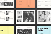 Graphic Design Portfolio Template, a Brochure Template by Studio Monova (Thumbnail 2 of 12)