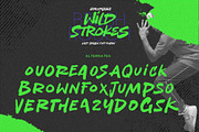 Wild Strokes - Wild Brush Font Rough, a Handwritten Font by Gassstype (Thumbnail 7 of 8)
