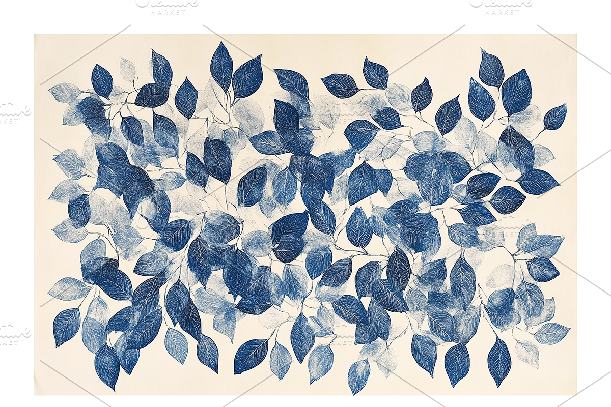 Blik Co. Organic Leaf Patterns, a Texture Illustration by milatovar (Photo 18 of 24)