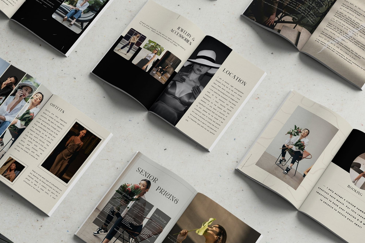 Senior Session Guide with Content, a Marketing Template by Prodesign (Photo 2 of 5)