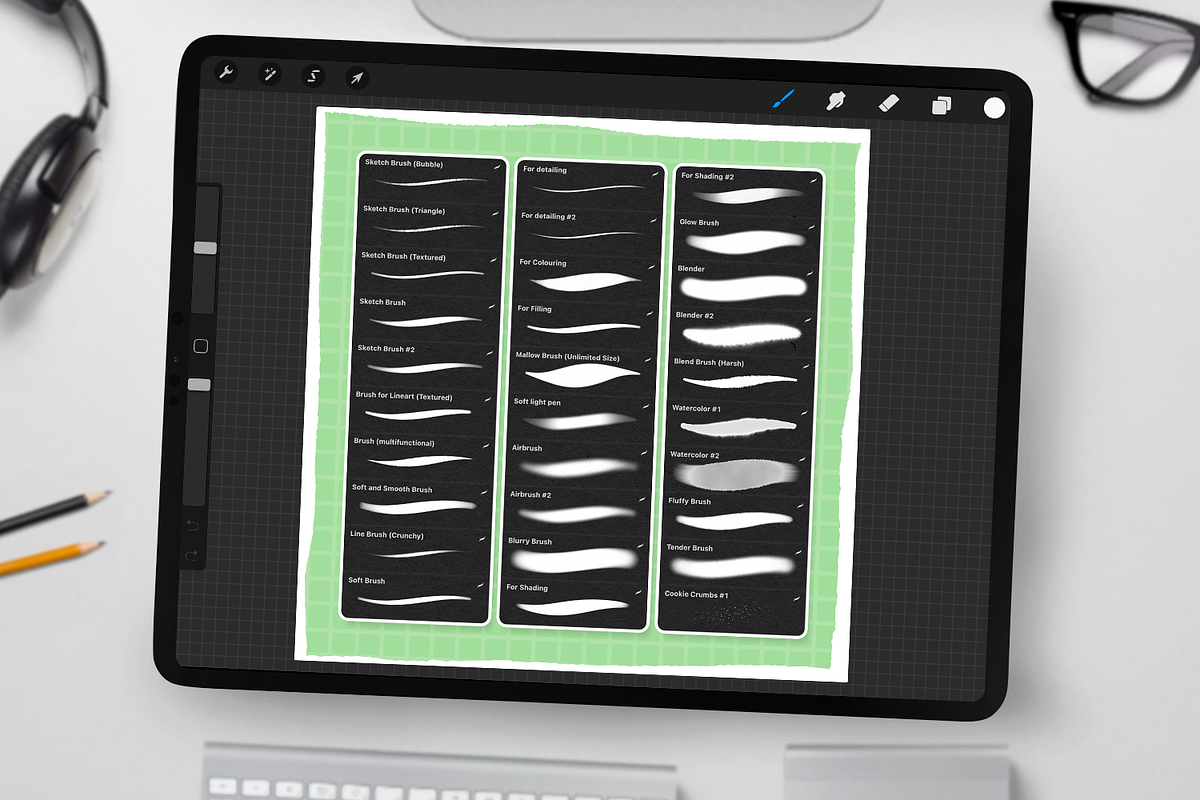 Jelly Style Brushes for Procreate, a Brush Add-On by Disyukov (Photo 6 of 7)