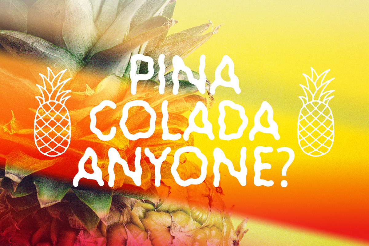 Endless Summer Modern/Wave Font, a Sans Serif Font by Beveled Design Co. (Photo 7 of 8)