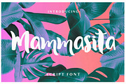 Mammasita Script Font, a Script Font by IsikChic (Thumbnail 1 of 4)