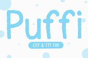 Puffi | Handwriting Font, a Handwritten Font by LivelyAutumn11.11 (Thumbnail 1 of 5)
