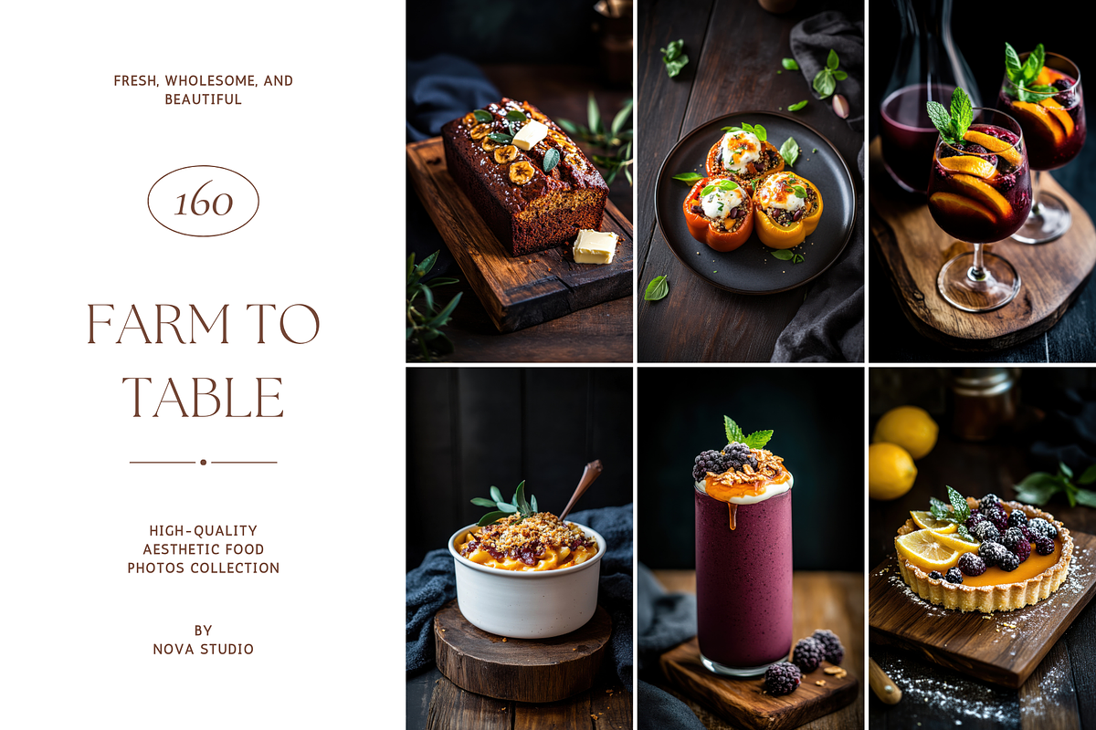 160 Farm to Table Food Photos, a Food & Drink Photo by Nova Studio (Photo 1 of 7)