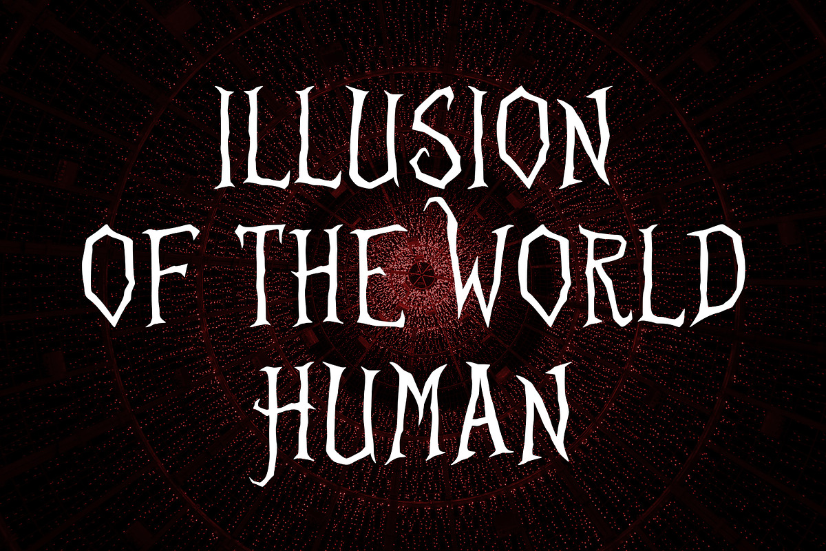 Halqueen Horror Display Font, a Handwritten Font by Maulana Creative (Photo 5 of 7)