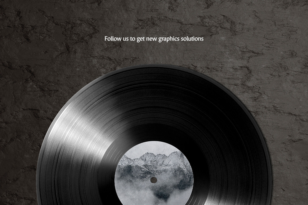 Vinyl Record Mockups Set, a Graphic by rebrandy (Photo 9 of 9)