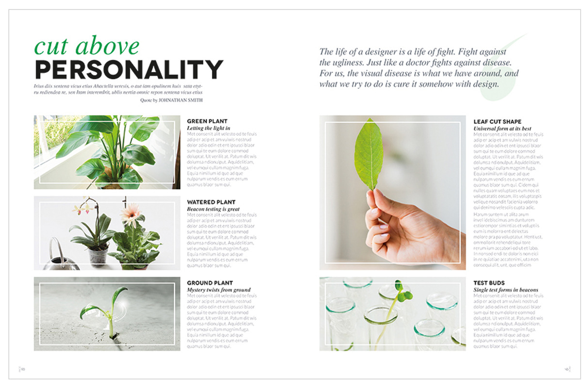 Magazine Template InDesign 14, a Magazine Template by Love Graphic Design (Photo 13 of 20)