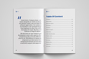 White Paper | MS Word & Indesign, a Brochure Template by azadcsstune (Thumbnail 5 of 15)