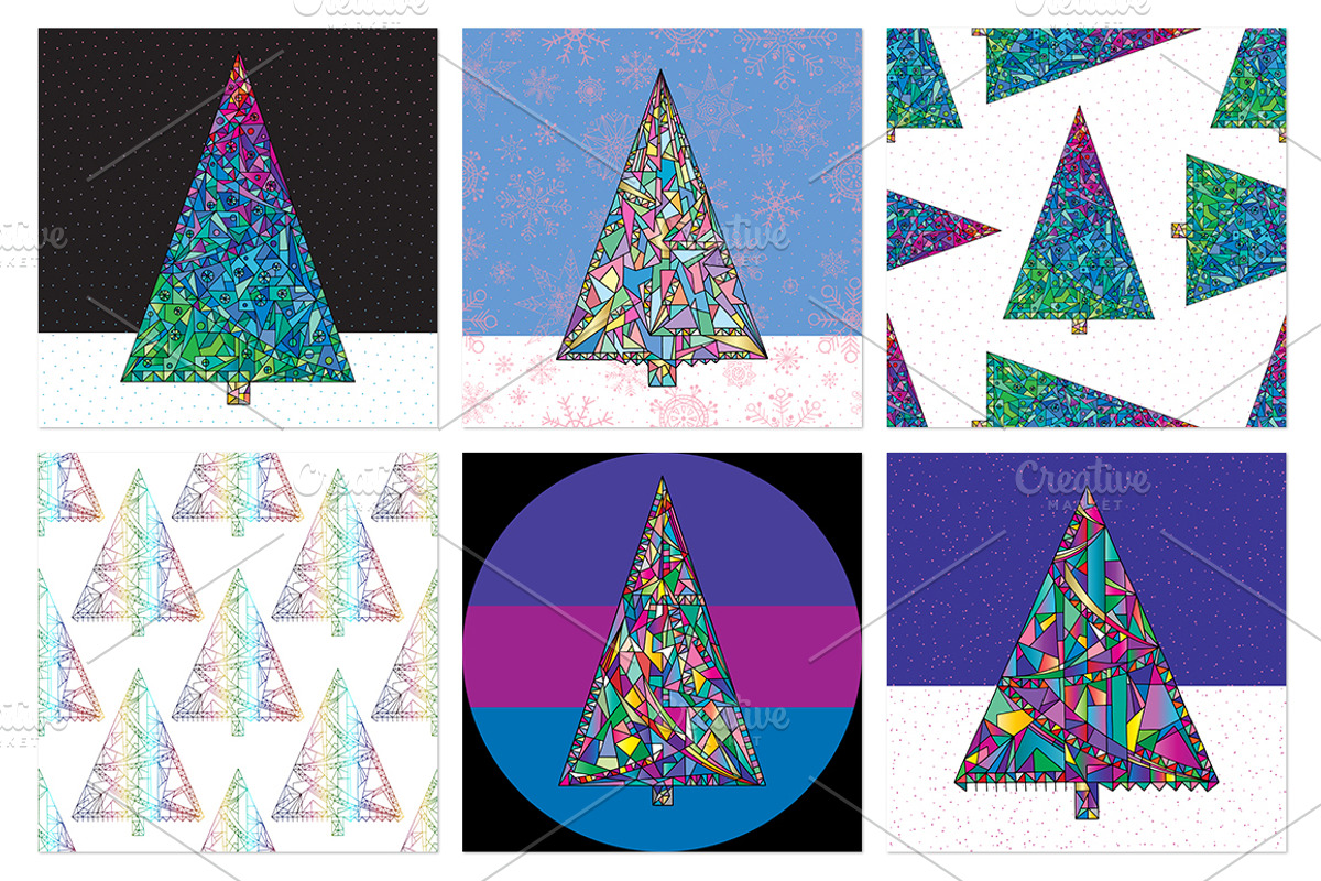 Happy New Year! Christmas trees!, an Object Graphic by xgart (Photo 4 of 7)