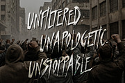 Punksters Trauma - Break the Rules, a Handwritten Font by HypeWorksCo (Thumbnail 5 of 14)