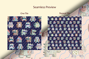 ANIMAL - ROBO, a Pattern Graphic by rumacorakstudio (Thumbnail 4 of 6)