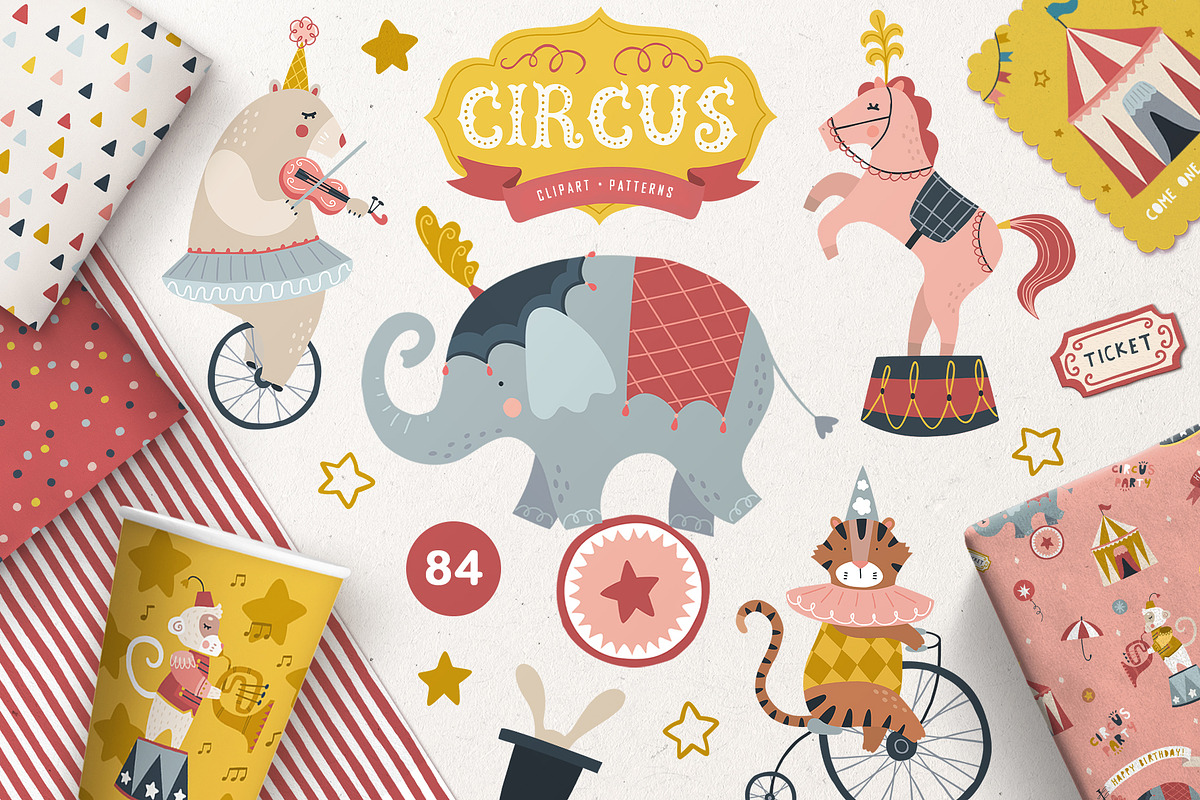 Circus Animals, an Animal Illustration by Lori Room (Photo 1 of 10)