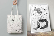 Magical Mermaid, a Decorative Illustration by Anastasia (Thumbnail 4 of 5)