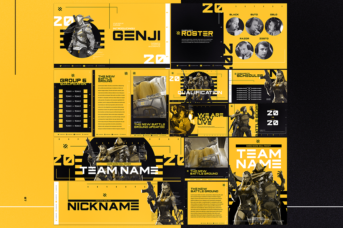 E - Sports Social Media Template, a Social Media Template by Creathift (Photo 7 of 7)