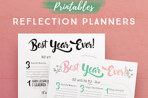 Self Reflection Planner Printables