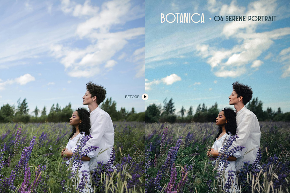 Botanica Portrait Lightroom Presets, a Preset Add-On by skybluecreative (Photo 8 of 8)