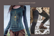 Mandala Set - Tribal Shaman, a Decorative Illustration by S K Y B O X (Thumbnail 10 of 11)