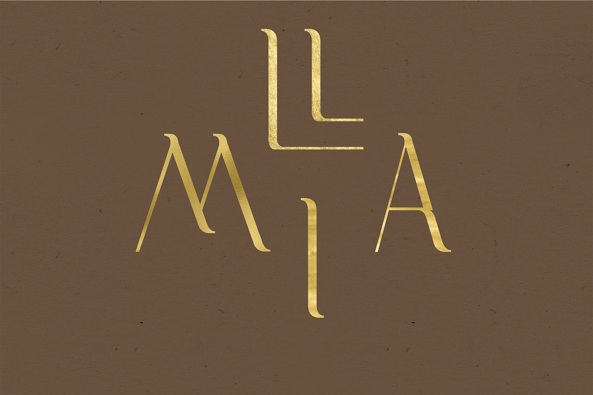 Milla Grace. Modern Classic Font, a Serif Font by LABFcreations (Photo 10 of 12)
