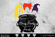 Hocus pocus, coffee SVG, a Decorative Illustration by Sweet sweet design (Thumbnail 1 of 5)