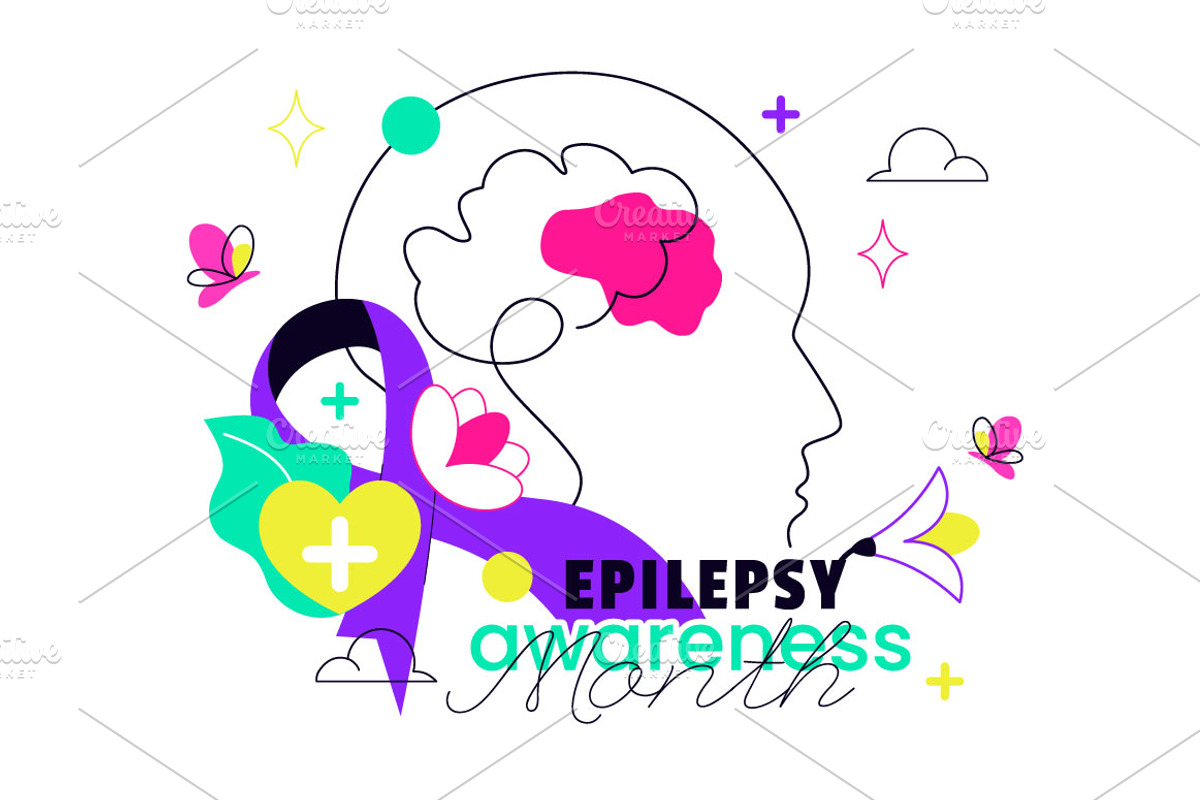 6 National Epilepsy Day, a Healthcare Illustration by denayunebgt (Photo 3 of 3)