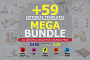 Editorial Templates Mega Bundle, a Templates & Theme by voryu (Thumbnail 1 of 5)