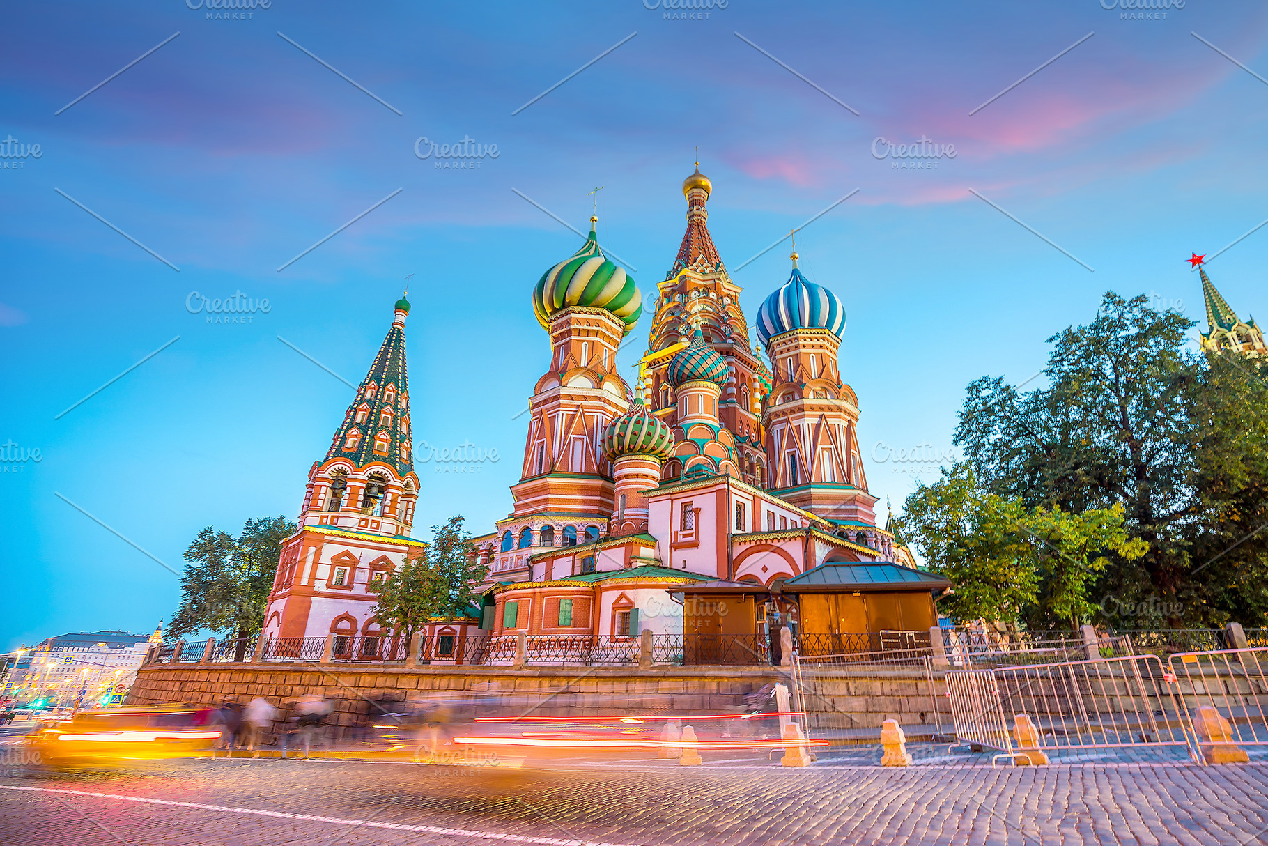 Basil's cathedral at red square in m containing moscow, church, and basil, an Architecture Photo by f11photo