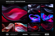 Liquid Metal Waves Overlays, a Texture Graphic by Cursedesign (Thumbnail 2 of 5)