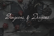 Mythshire vintage script + extras, a Script Font by Twinbrush (Thumbnail 5 of 22)