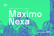 Maximo Nexa, a Sans Serif Font by Kaligra.co (Thumbnail 1 of 15)