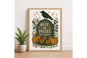 Rest In Pieces of Candy Halloween, a Background Graphic by LaseredNinja (Thumbnail 2 of 7)