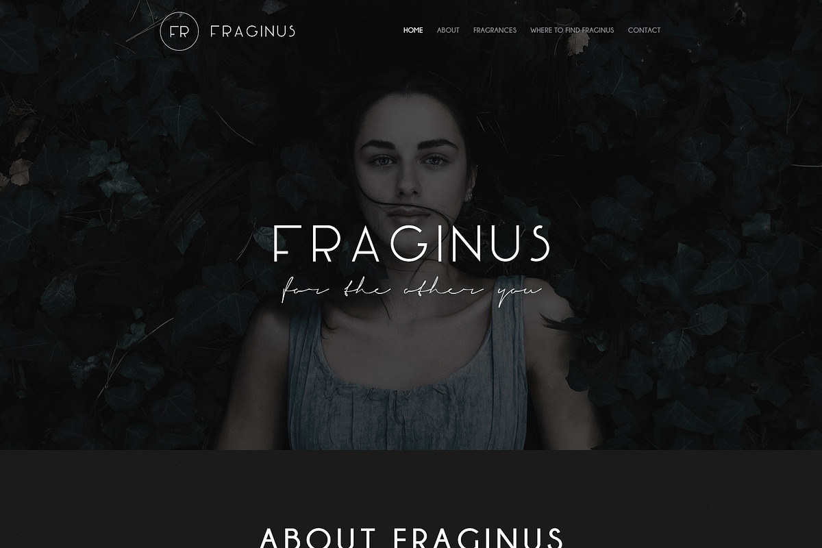 Fraginus Fashion Website Template, a Landing Page Template by PSDFY (Photo 5 of 5)