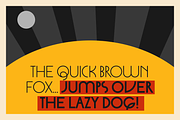 Future is Here 1920 - Geometric Font, a Sans Serif Font by Suolahti Type (Thumbnail 2 of 7)