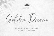 Golden Dream | Font Duo + Extras, a Script Font by Ef Studio (Thumbnail 1 of 10)