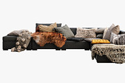 Brown Jordan 4M outdoor wicker sofa, a Furniture 3D Model by 3dmitruk (Thumbnail 2 of 27)