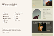 Spiritual Squarespace 7.1 Template, a Squarespace Template by Soul Mission Studio (Thumbnail 4 of 10)