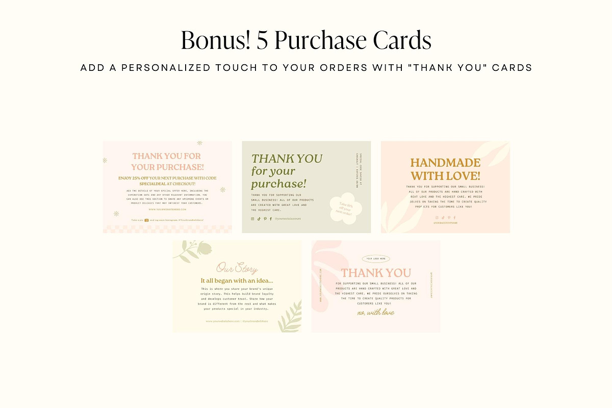 Ecommerce Shop Template Pack | Canva, a Design Template by Fourteen Creative Co. (Photo 12 of 13)