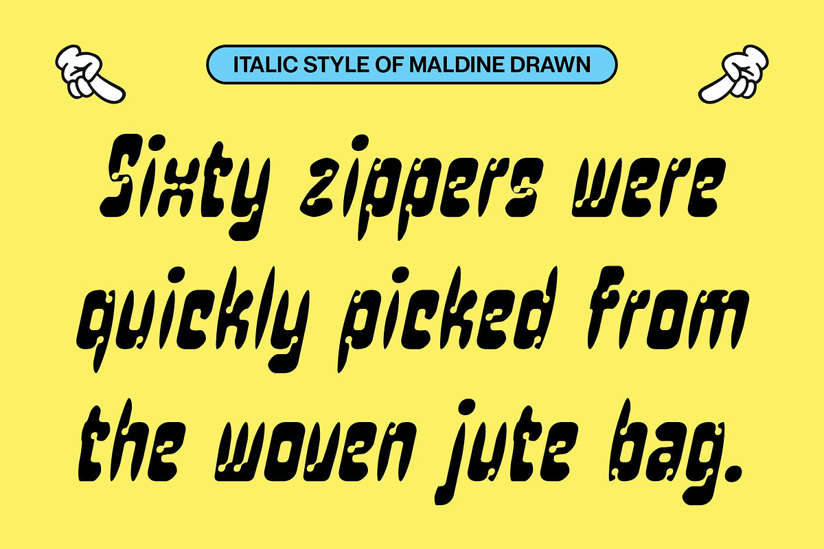 Maldine Drawn, a Sans Serif Font by Craft Supply Co. (Photo 2 of 8)