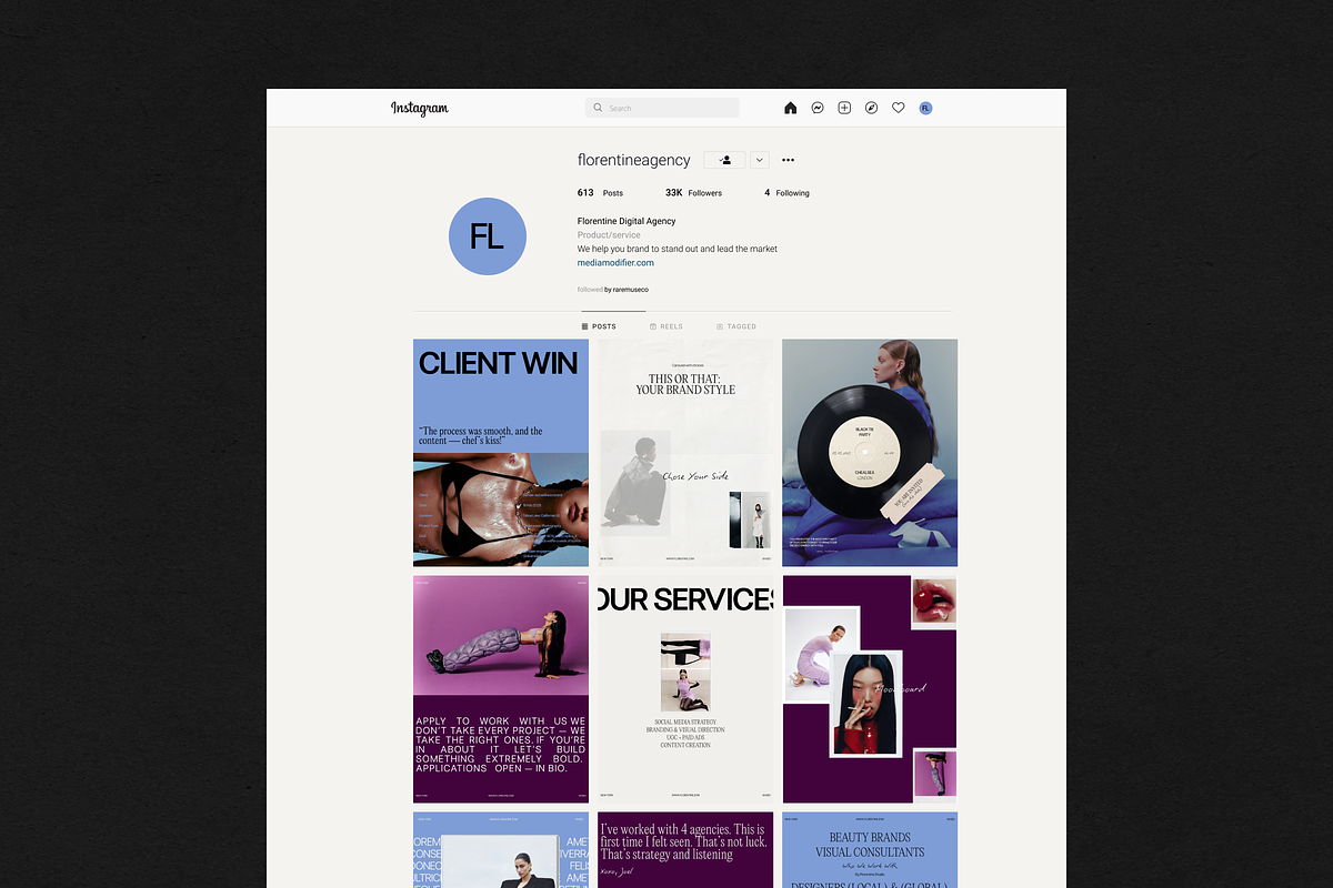 Florentine Social Media Kit, a Social Media Template by Rare Muse (Photo 11 of 12)