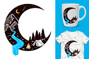 25 in 1 Bundle - Beach & Mountain, a Seasonal Illustration by gunaonedesign (Thumbnail 8 of 21)