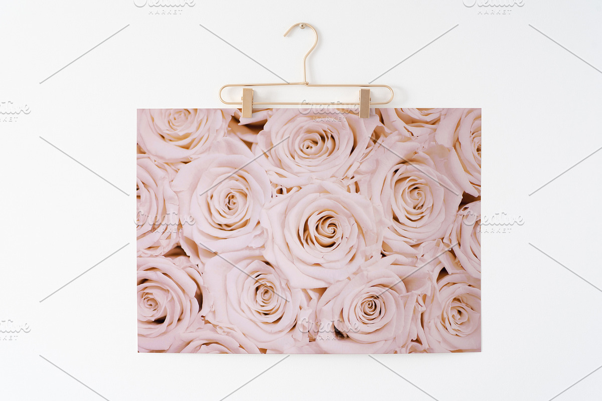 Print Holder Mockup Bundle, a Print Template by Kate Roubin (Photo 5 of 9)