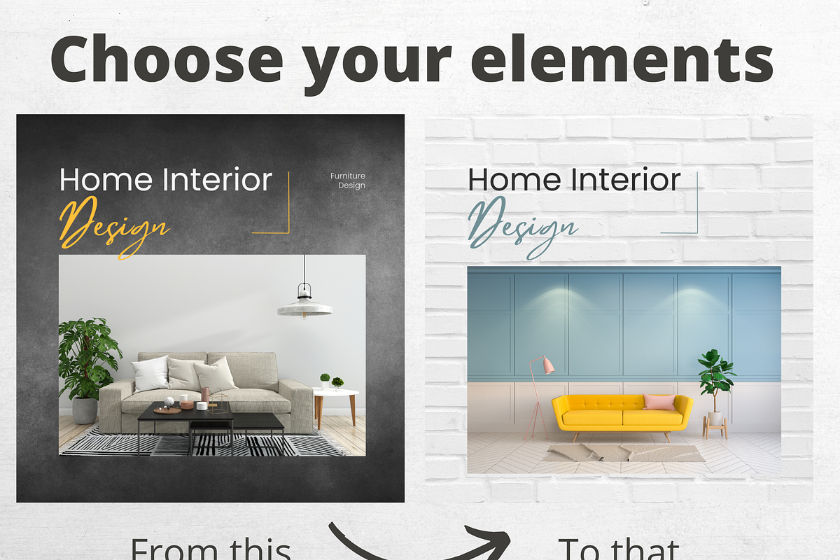 Furniture Shop Canva Templates, a Social Media Template by Talipic Designs (Photo 4 of 5)