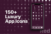iOS 14 Luxury iPhone App Icons • W, an Icon by Homescreen Pro (Thumbnail 1 of 6)