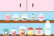 Colorful Jars and Sweets, an Illustration by lavinialorena (Thumbnail 3 of 3)