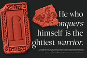 Choppin Serif | 91 Style Font, a Serif Font by Bosstype Studio (Thumbnail 7 of 15)