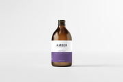 7 in 1 Amber Glass Cosmetic Bundle, a Cups & Container Mockup by pmvch (Thumbnail 79 of 106)