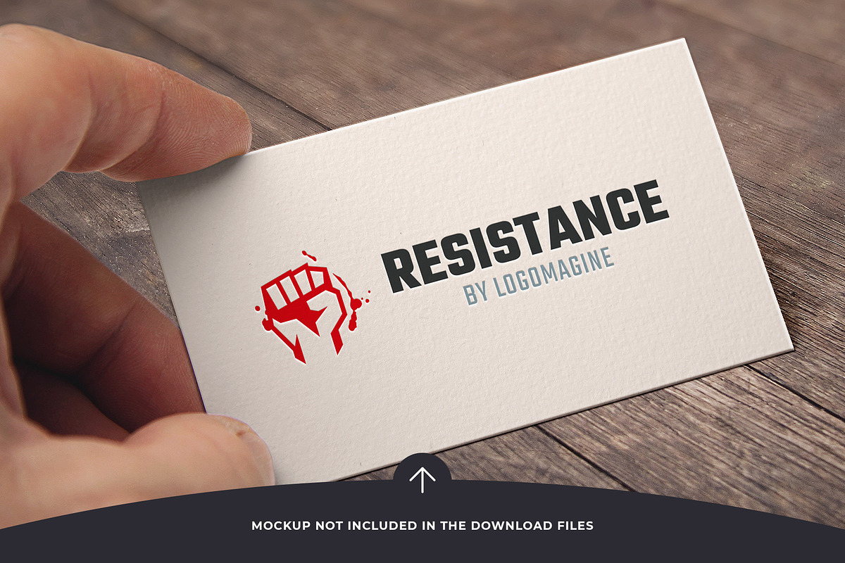 Resistance Logo Template, a Branding & Logo Template by LOGOMAGINE (Photo 2 of 16)