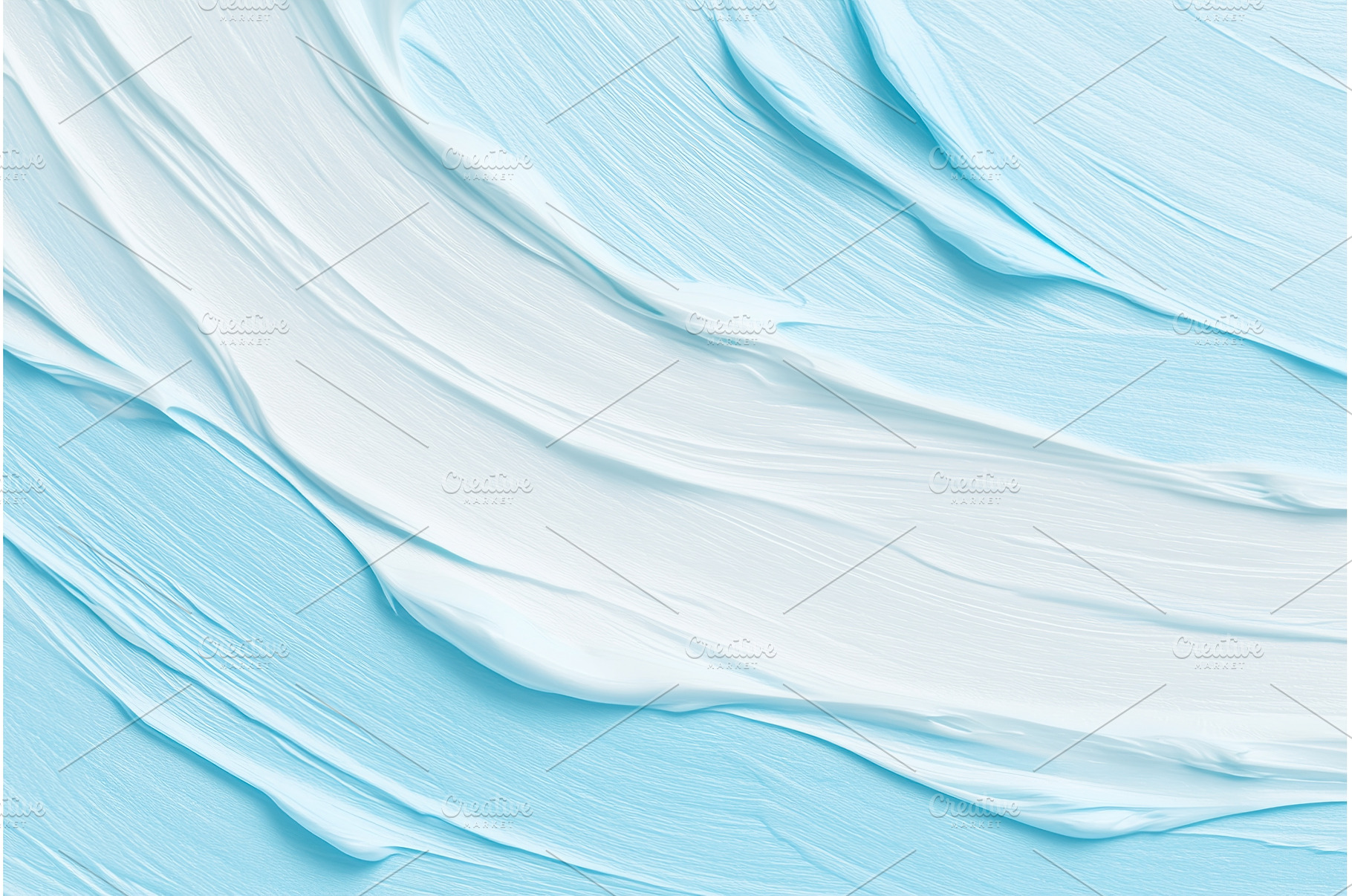Sky Blue and White Creamy Texture, an Abstract Photo by Lermont51