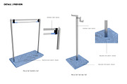 3D Recycled Steel Display Set, a Furniture 3D Model by made_by_nope (Thumbnail 8 of 13)